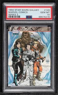 1994 Topps Star Wars Galaxy Series 2 - [Base] #149 - The Comic Art of Star Wars [PSA 10 GEM MT]