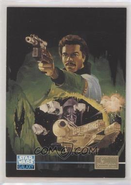 1995 Topps Star Wars Galaxy Series 3 - [Base] - 1st Day Production #300 - Lando Calrissian