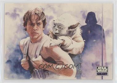 1995 Topps Star Wars Galaxy Series 3 - [Base] #332 - From Camelot to Tatooine