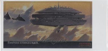 1995 Topps Star Wars: The Empire Strikes Back Widevision - Finest Chromium #C-7 - The Majestic Cloud City Of Bespin...