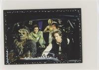 Chewbacca, Leia Organa, C-3PO, Luke Skywalker, Han Solo
