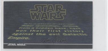 1996 Topps Star Wars 3Di Widevision - [Base] #1 - Star Wars: A New Hope