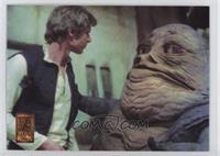Jabba the Hut Confronts Han Solo