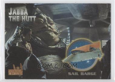 1997 Topps Star Wars: Vehicles - [Base] #68 - Sail Barge (Jabba The Hutt)
