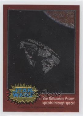 1999 Topps Star Wars Chrome Archives - [Base] #13 - The Millennium Falcon speeds through space!