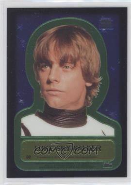 1999 Topps Star Wars Chrome Archives - Double-Sided Chromium #D2 - Luke Skywalker