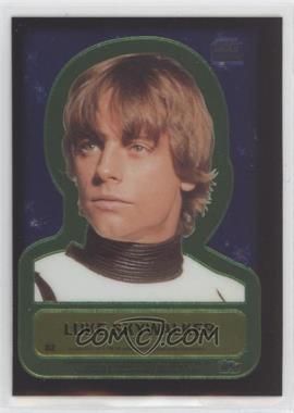 1999 Topps Star Wars Chrome Archives - Double-Sided Chromium #D2 - Luke Skywalker