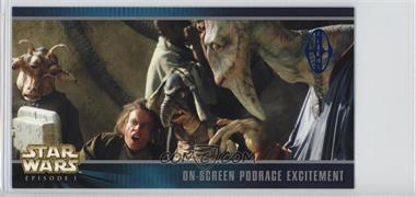 1999 Topps Star Wars Episode 1 Widevision Series 1 - Expansion #X-27 - Aliens - On-Screen Podrace Excitement