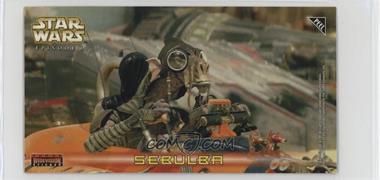 1999 Topps Star Wars Episode 1 Widevision Series 1 - Retail Stickers #S13 - Sebulba