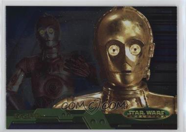 2001 Topps Star Wars: Evolution - Evolution B #2B - C-3PO