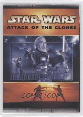 2002 Topps Star Wars: Attack of the Clones - Panoramic Fold-Out #4 - Dark Side