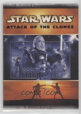 2002 Topps Star Wars: Attack of the Clones - Panoramic Fold-Out #4 - Dark Side