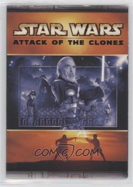 2002 Topps Star Wars: Attack of the Clones - Panoramic Fold-Out #4 - Dark Side