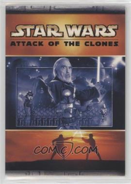 2002 Topps Star Wars: Attack of the Clones - Panoramic Fold-Out #4 - Dark Side