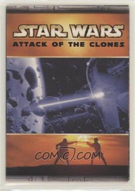 2002 Topps Star Wars: Attack of the Clones - Panoramic Fold-Out #5 - Space Battle