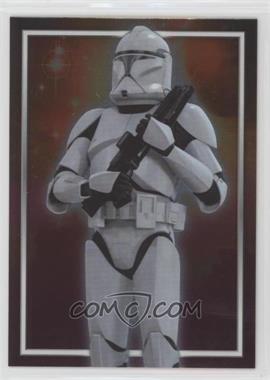 2002 Topps Star Wars: Attack of the Clones UK - Character Foils #C9 - Clone Trooper