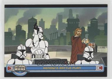 2004 Topps Star Wars: Clone Wars - [Base] #52 - Kenobi's Battle Plan