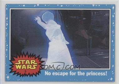 2004 Topps Star Wars Heritage - [Base] #3 - No Escape for the Princess!