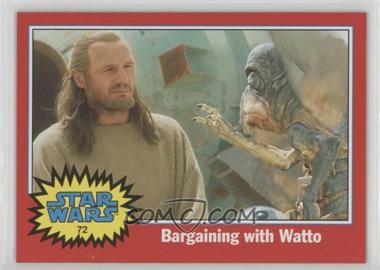 2004 Topps Star Wars Heritage - [Base] #72 - Bargaining with Watto