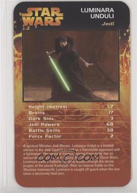 2005 Top Trumps Specials - Star Wars Episode 1-3 - [Base] #_LUUN - Luminara Unduli [EX to NM]