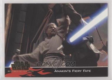 2005 Topps Star Wars: Revenge of the Sith - [Base] #66 - Storylines - Anakin's Fiery Fate