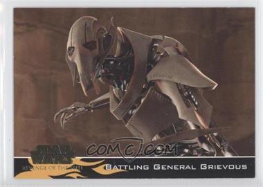 2005 Topps Star Wars: Revenge of the Sith - Collector Tin Exclusive Story Cards #3 - Battling General Grievous