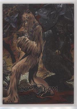 2005 Topps Star Wars: Revenge of the Sith - Etched-Foil #4 - Chewbacca