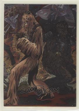 2005 Topps Star Wars: Revenge of the Sith - Etched-Foil #4 - Chewbacca