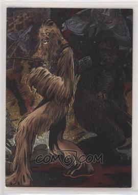 2005 Topps Star Wars: Revenge of the Sith - Etched-Foil #4 - Chewbacca