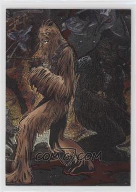 2005 Topps Star Wars: Revenge of the Sith - Etched-Foil #4 - Chewbacca