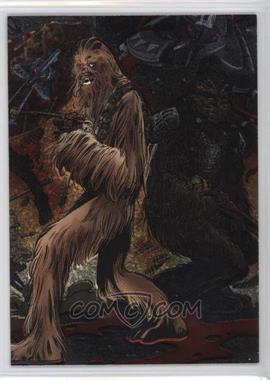 2005 Topps Star Wars: Revenge of the Sith - Etched-Foil #4 - Chewbacca