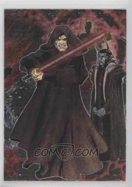 2006 Topps Star Wars Evolution Update Edition - Etched Foil #5 - Emperor Palpatine