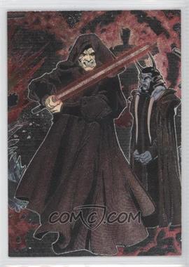 2006 Topps Star Wars Evolution Update Edition - Etched Foil #5 - Emperor Palpatine