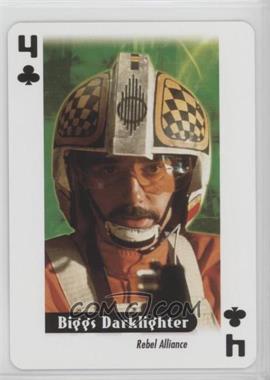 2007 Cartamundi Star Wars Playing Cards - Rebel Alliance #4C - Biggs Darklighter