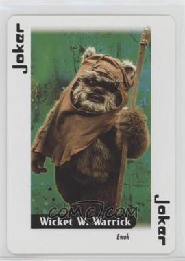 2007 Cartamundi Star Wars Playing Cards - Rebel Alliance #JOKE1 - Wicket W. Warrick