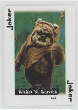 2007 Cartamundi Star Wars Playing Cards - Rebel Alliance #JOKE1 - Wicket W. Warrick