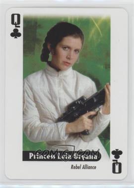 2007 Cartamundi Star Wars Playing Cards - Rebel Alliance #QC - Princess Leia Organa