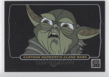 2007 Topps Star Wars 30th Anniversary - Animation Cel Cards #7 - Cartoon Network's Clone Wars