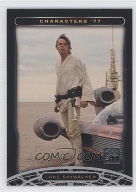 2007 Topps Star Wars 30th Anniversary - [Base] #4 - Characters '77 - Luke Skywalker