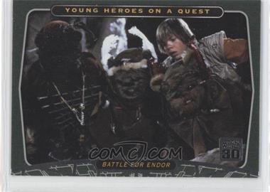 2007 Topps Star Wars 30th Anniversary - [Base] #98 - Battle for Endor - Young Heroes on a Quest