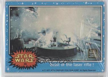 2007 Topps Star Wars 30th Anniversary - Buybacks #36 - Blast of the Laser Rifle!