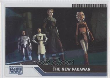 2008 Topps Star Wars: The Clone Wars - [Base] - Foil #25 - The New Padawan /205