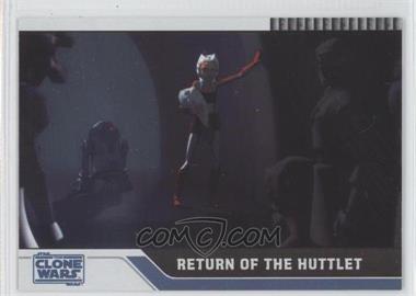 2008 Topps Star Wars: The Clone Wars - [Base] - Foil #86 - Return of the Huttlet /205
