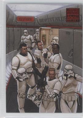 2009 Topps Star Wars Galaxy Series 4 - Lost Galaxy #1 - Under the Helmets