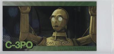 2009 Topps Star Wars: The Clone Wars Widevision - Characters Foil #11 - C-3PO
