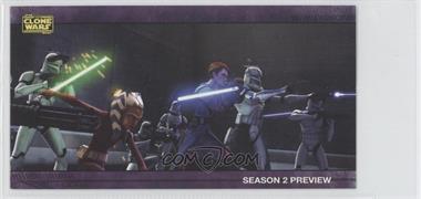 2009 Topps Star Wars: The Clone Wars Widevision - Season 2 Preview #PV-1 - Preview Card