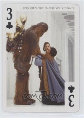 2010 Cartamundi Star Wars Classic Playing Cards - [Base] #3C - C-3PO, Chewbacca, Princess Leia Organa, Lando Calrissian