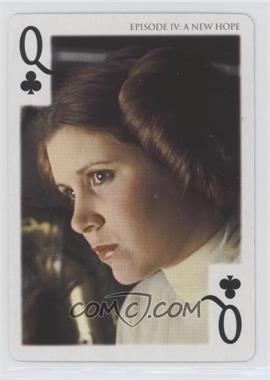 2010 Cartamundi Star Wars Classic Playing Cards - [Base] #QC - Princess Leia Organa