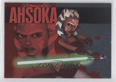 2010 Topps Star Wars: Clone Wars Rise of the Bounty Hunters - Foil Inserts #2 - Ahsoka Tano