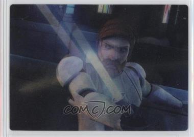 2010 Topps Star Wars: Clone Wars Rise of the Bounty Hunters - Motion Cards #3 - Obi-Wan Kenobi